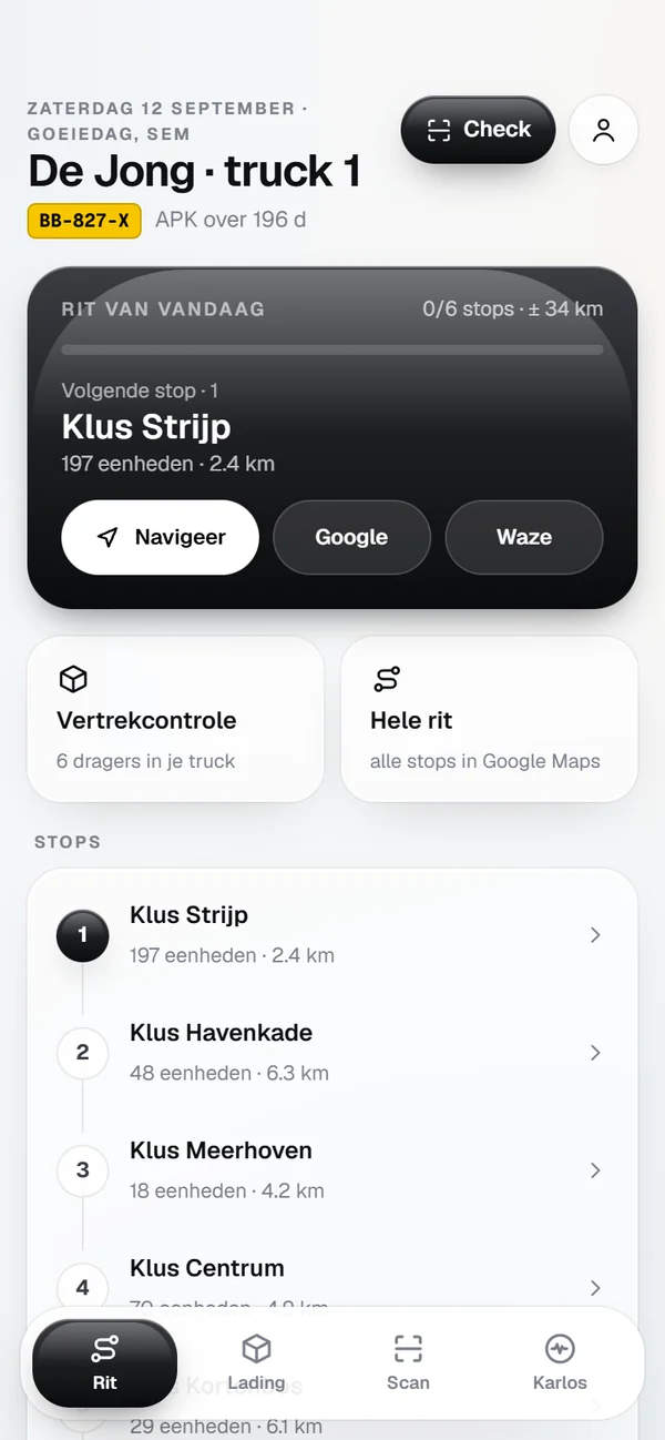 Meshwire — A app móvel