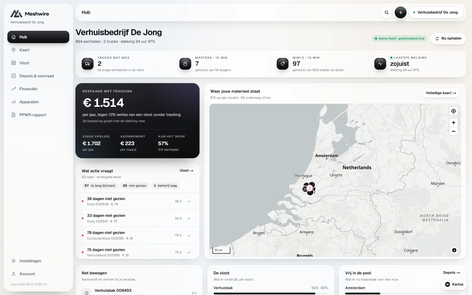 Meshwire — A app web